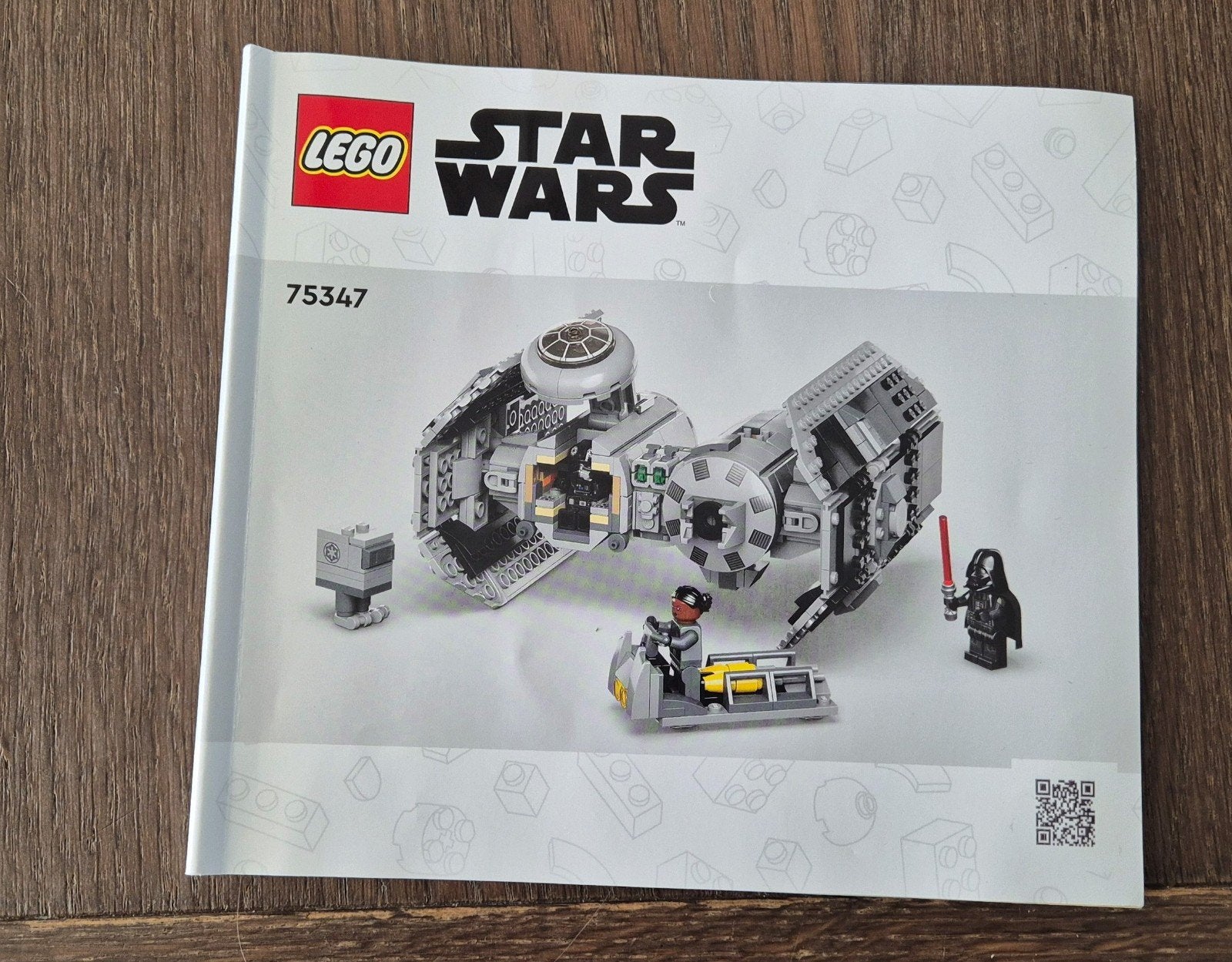 Star Wars Tie Bomber, straighter met Darth Vader, Gonk Droid, Star Wars, Lego, Zo goed als nieuw, Complete set