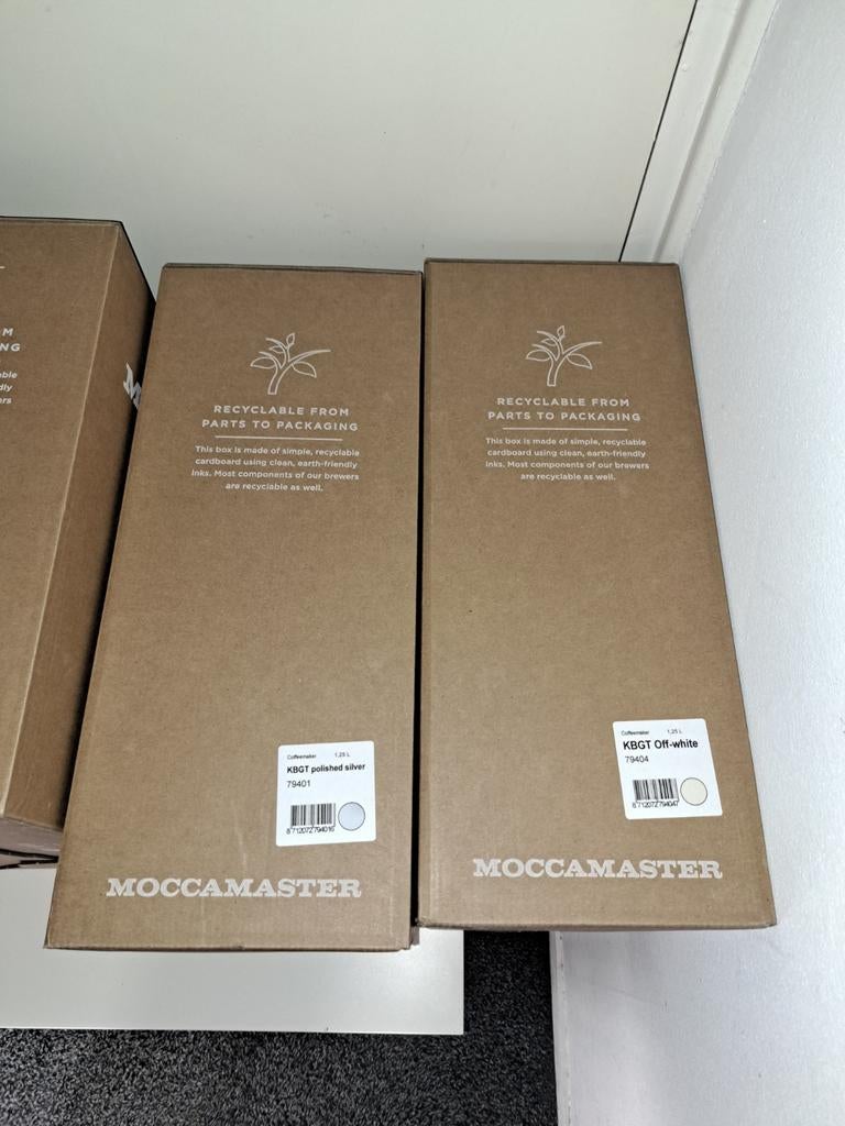 Moccamaster Technivorm KBG Select NIEUW | Garantie 2030 |, 10 kopjes of meer, Gemalen koffie, Ophalen of Verzenden, Koffiemachine