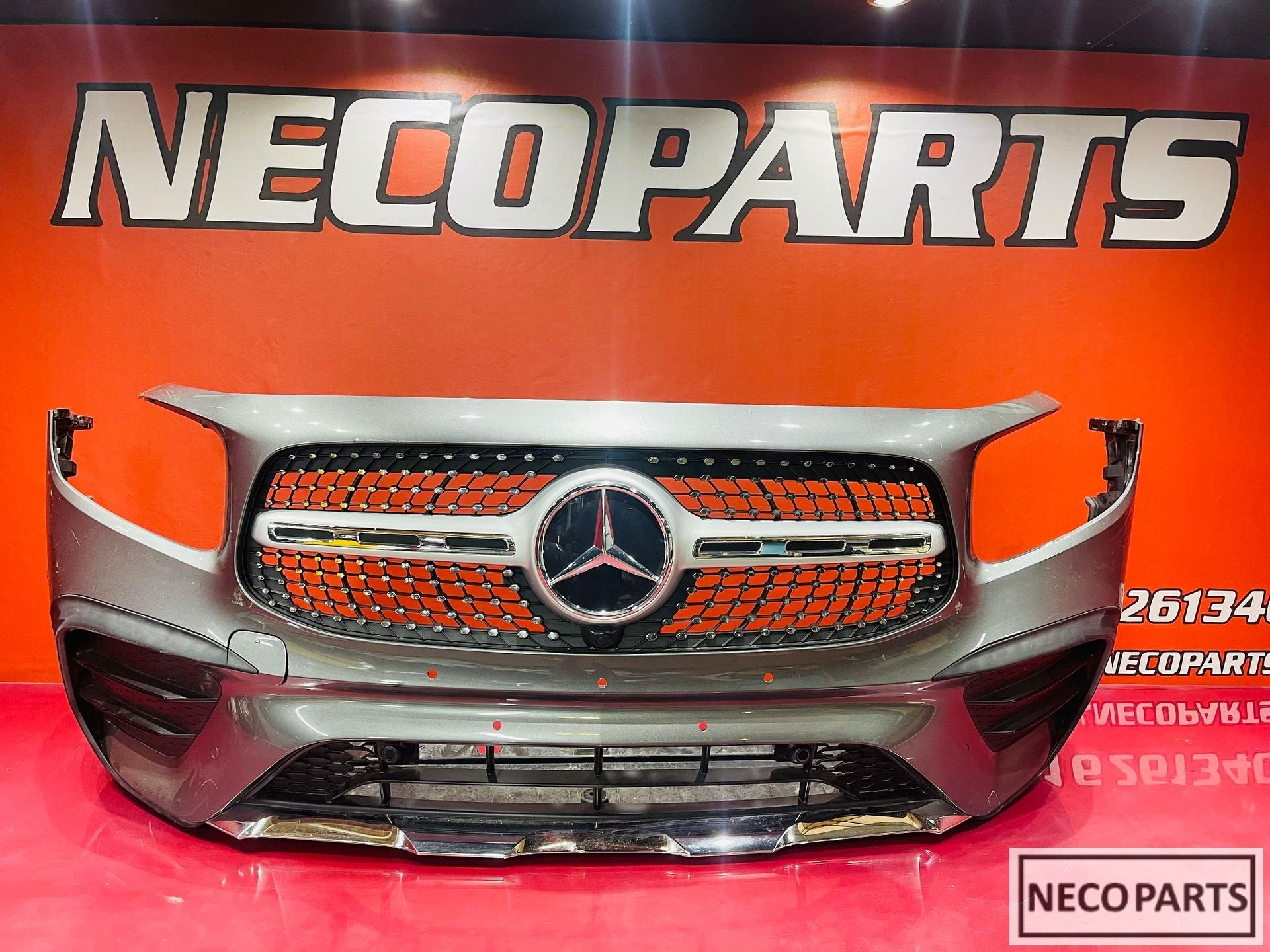 MERCEDES X247 A247 GLB AMG VOORBUMPER ALLES LEVERBAAR, Gebruikt, Ophalen of Verzenden, Achter, -