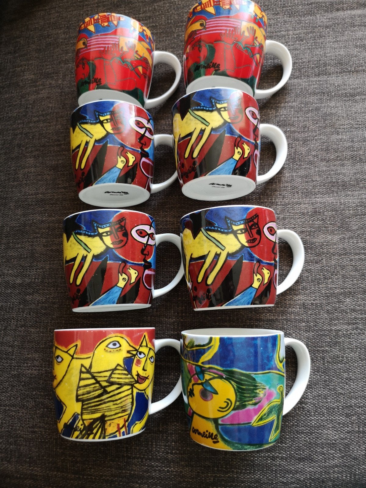 Corneille 8 mokken, Ophalen, Overige merken, Mok, Zo goed als nieuw