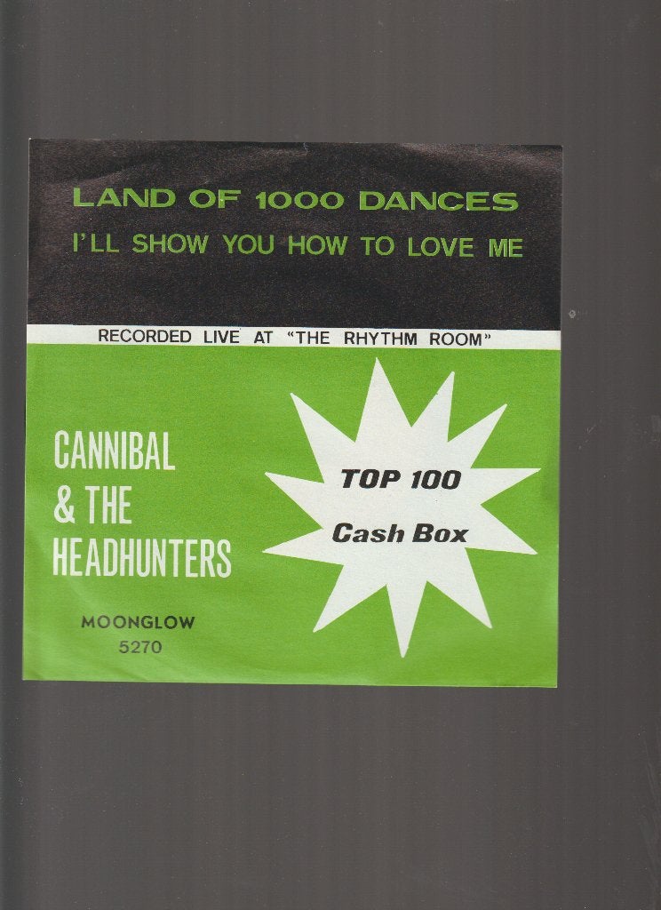 CANNIBAL & THE HEADHUNTERS -- LAND OF 1000 DANCES, Cd's en Dvd's, 7 inch, Nieuw in verpakking, Rock en Metal, Fotohoes