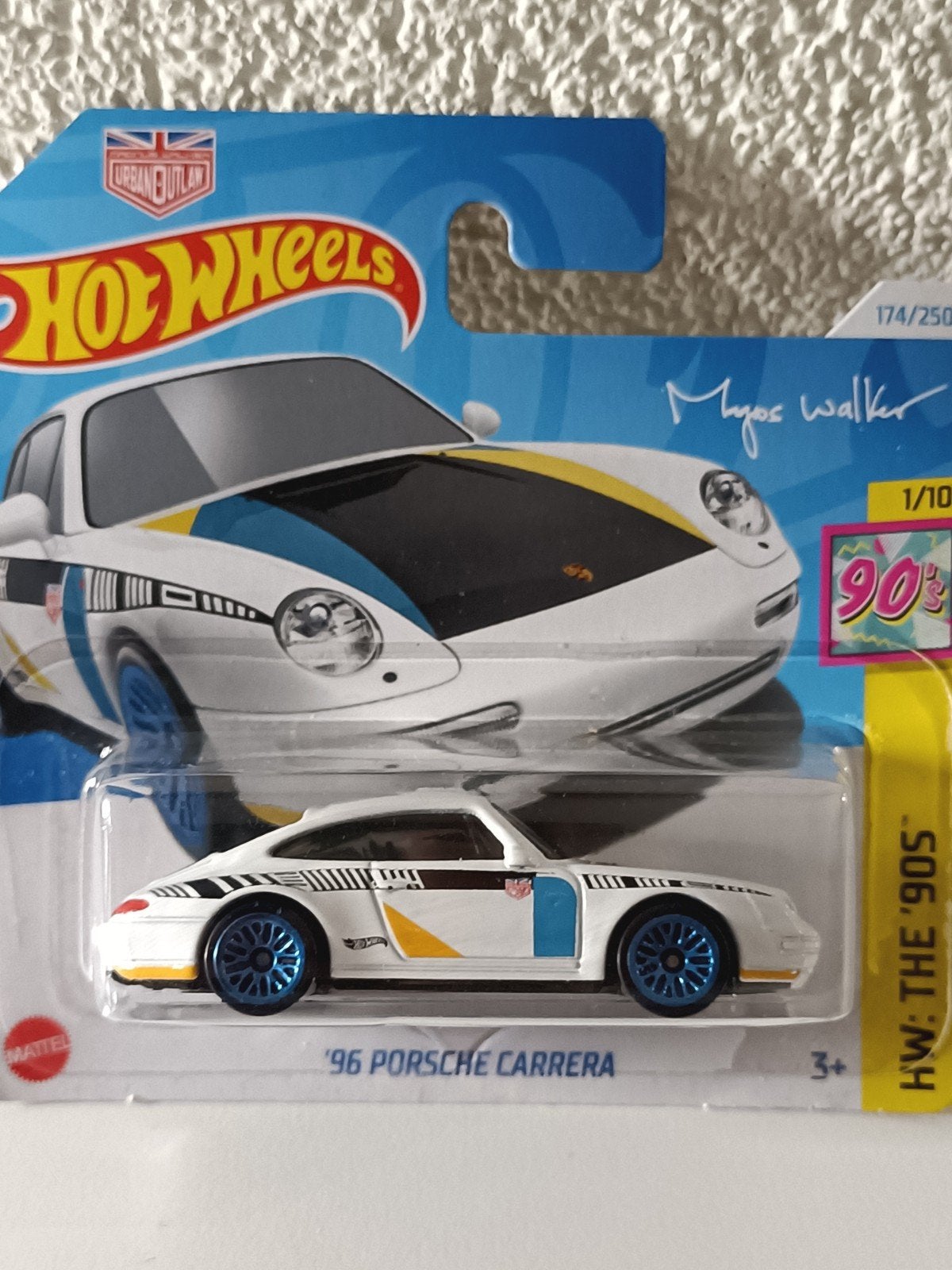 Hot Wheels '96 Porsche Carrera - Urban Outlaw, Ophalen of Verzenden