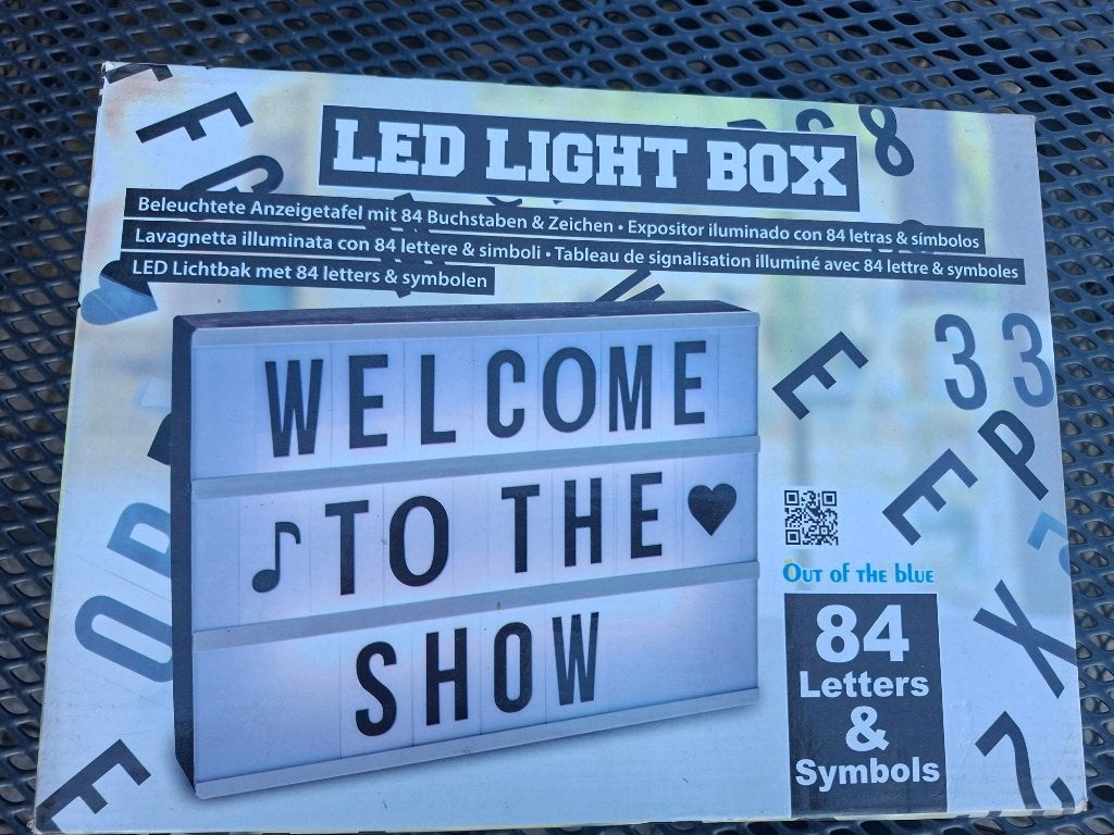 Led Light Box, Ophalen of Verzenden, Zo goed als nieuw