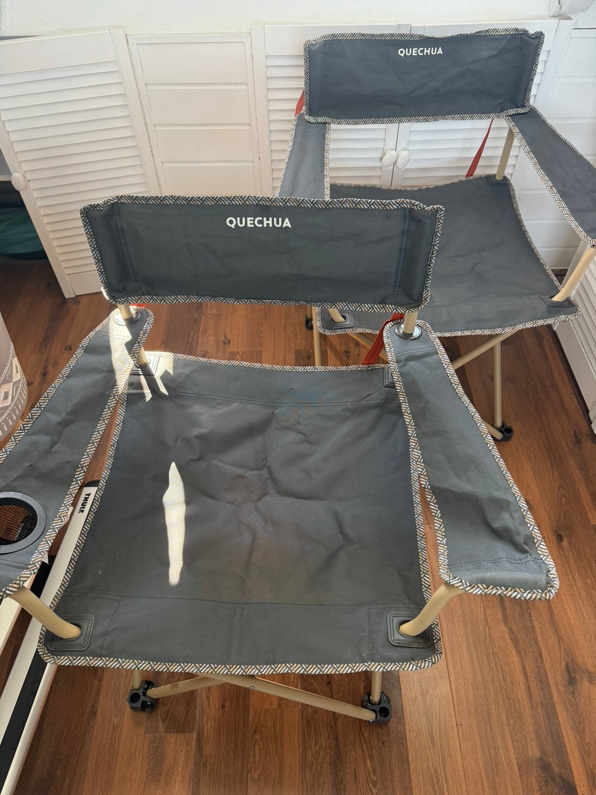 Camping / visstoeltje decathlon, Ophalen of Verzenden, Zo goed als nieuw, Campingstoel