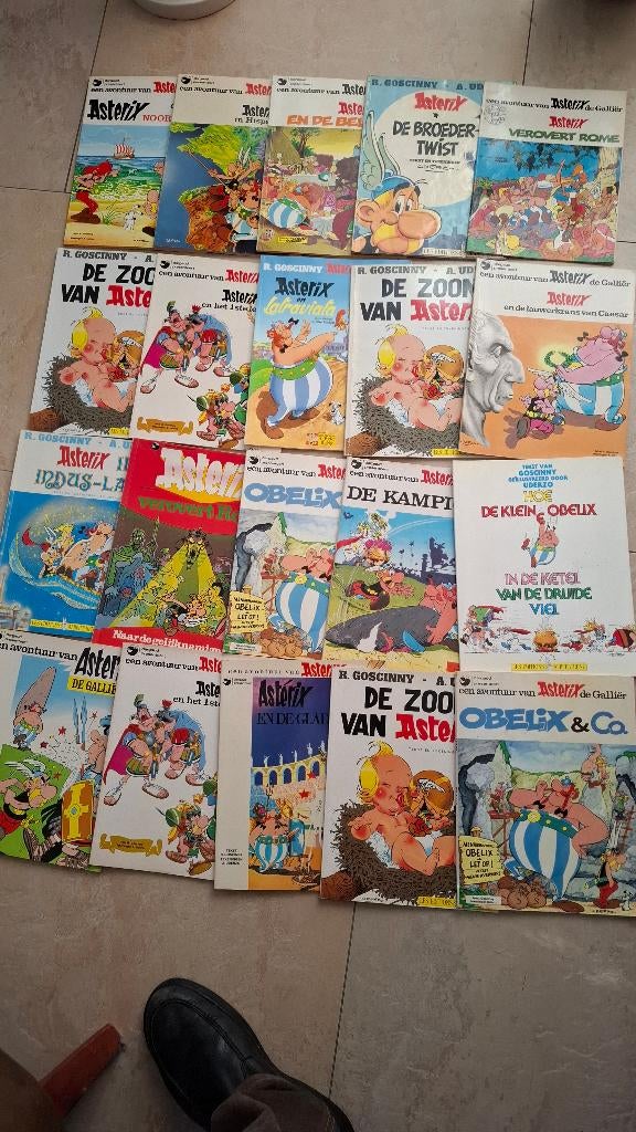 Astrix en Obelix stripboeken, Meerdere stripboeken, Verzenden, Gelezen
