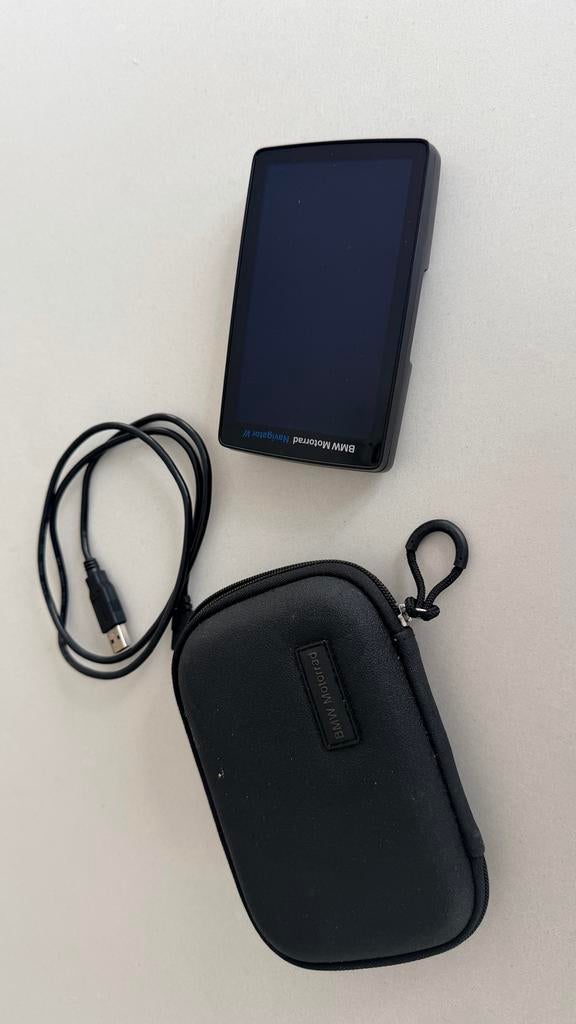 BMW Motorrad Navigator VI met hoesje en kabel, Motoren, Ophalen of Verzenden, Gebruikt