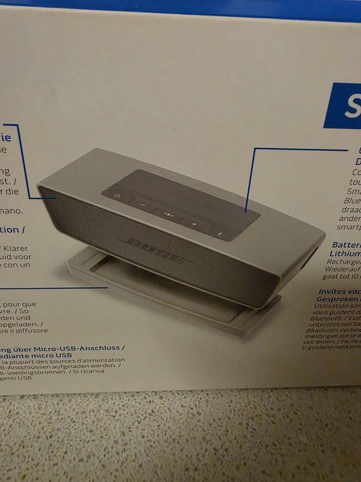 Bose SoundLink Mini II Bluetooth Speaker helemaal nieuw., Ophalen of Verzenden, Draagbare speaker, Bose, Minder dan 60 watt