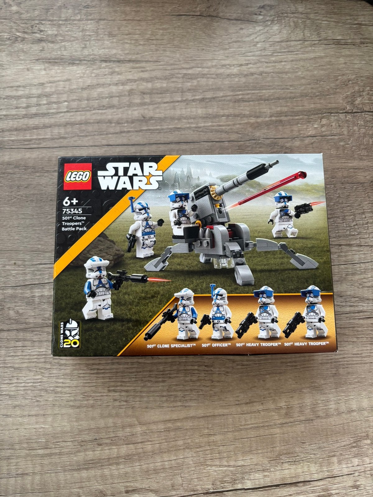 Lego starwars 501st battle pack €25, Ophalen of Verzenden, Zo goed als nieuw