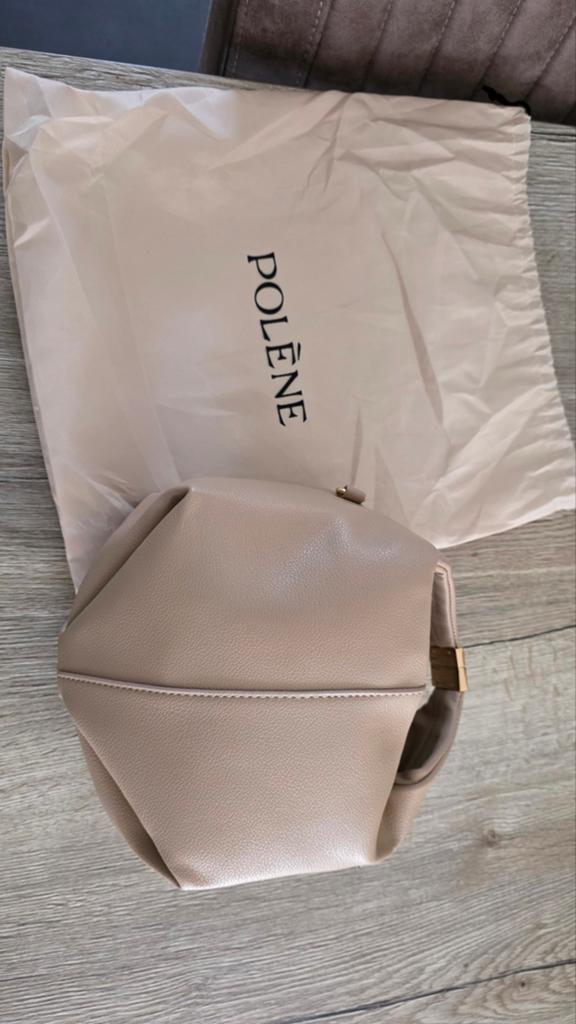 Poléne handtas, Sieraden, Tassen en Uiterlijk, Tassen | Damestassen, Ophalen, Nieuw, Beige, Handtas