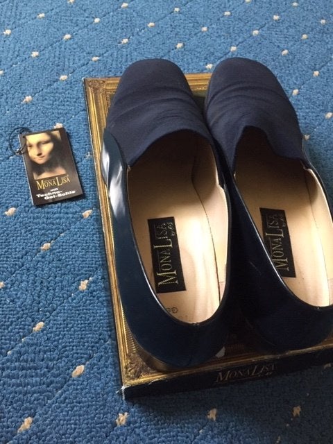 Damesschoenen, Blauw, Instappers, Mona Lisa, Ophalen of Verzenden