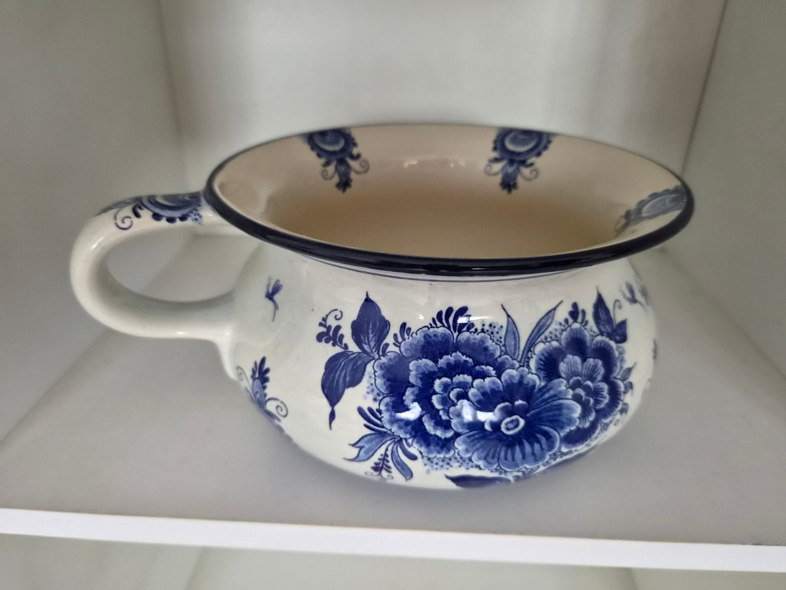 Antieke Delftse Handwerk Holland Kamerpot, Antiek en Kunst, Ophalen
