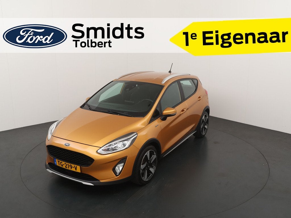 Ford Fiesta 100PK EcoBoost Active First Edition | Voorruitve, Gebruikt, 49 €/maand, Bedrijf, Handgeschakeld