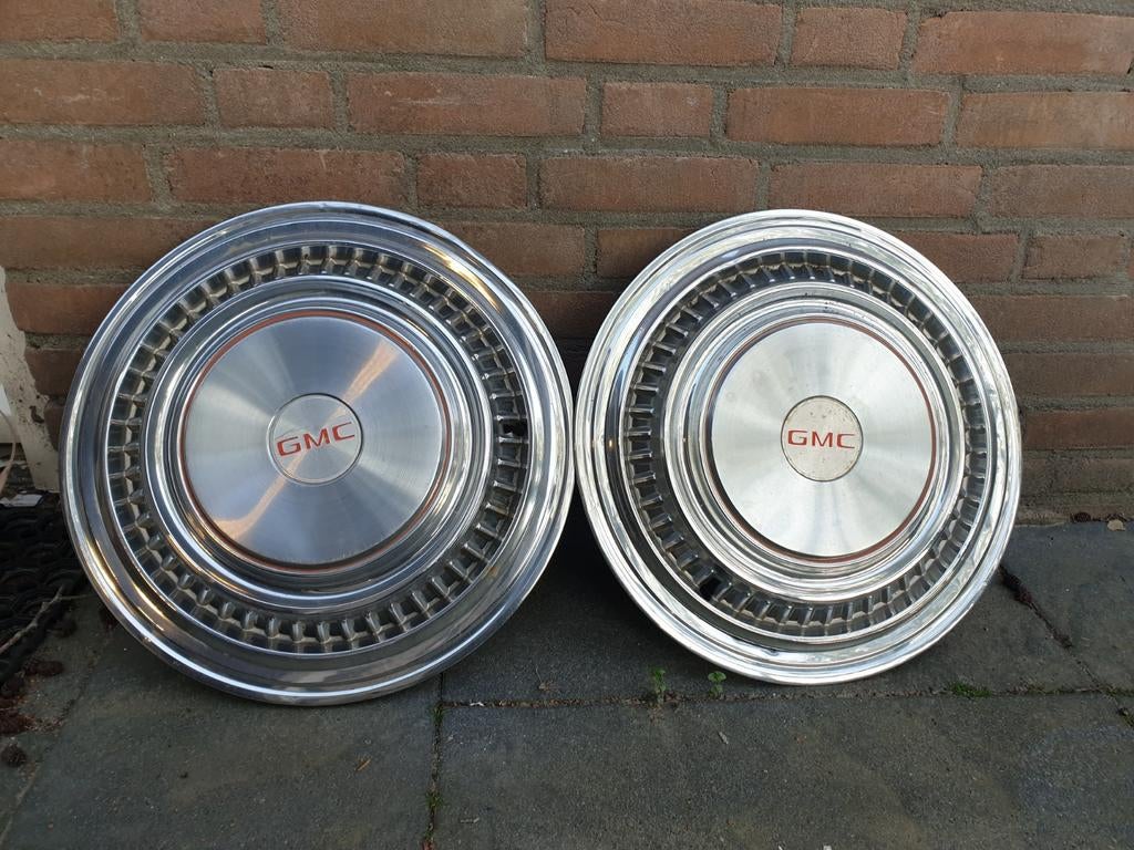 GMC wieldoppen - Set van 4. Complete set, Auto-onderdelen, Overige Auto-onderdelen, Ophalen of Verzenden