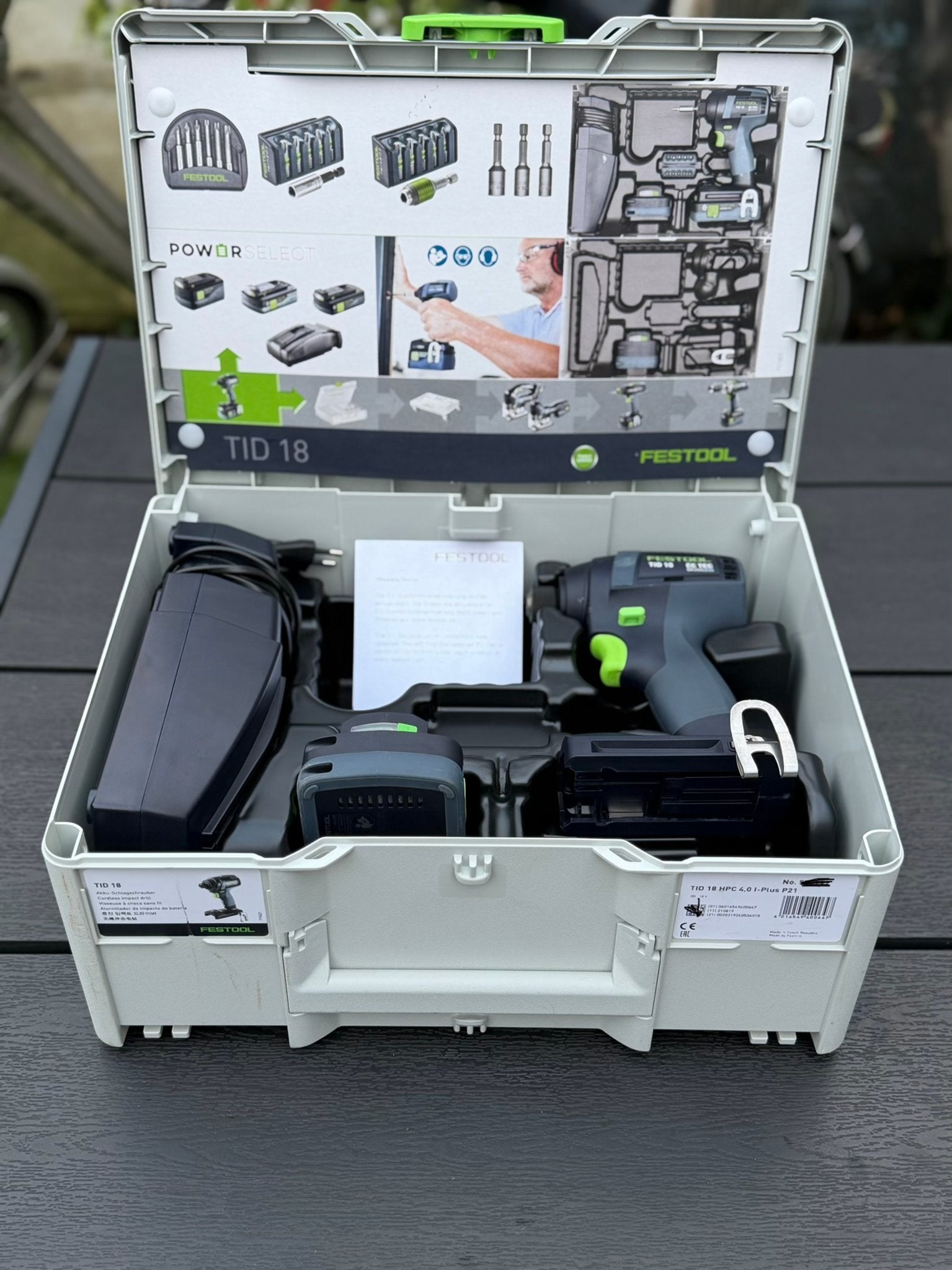 Festool TID 18 Accu Slagmoersleutel Set in systainer, Ophalen, 600 watt of meer, Variabele snelheid, Zo goed als nieuw