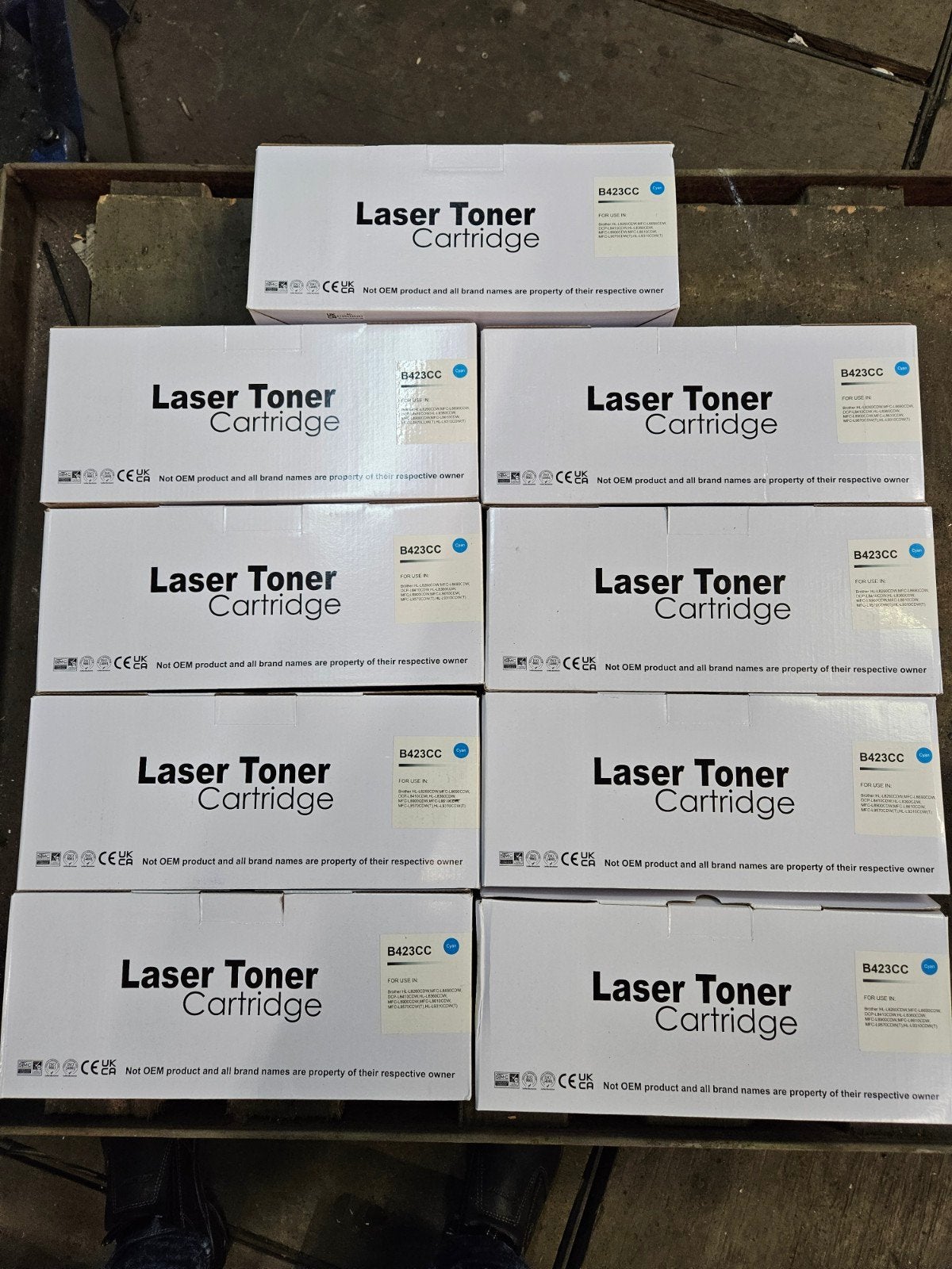 Nieuwe B423CC Cyaan Laser Toner Cartridge, Brother printer, Ophalen, Nieuw, Toner, Brother (compatibel)