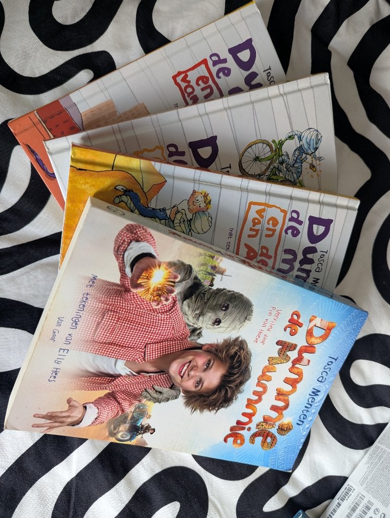Dummie de mummie, Boeken, Ophalen, Zo goed als nieuw, Tosca Menten, Non-fictie