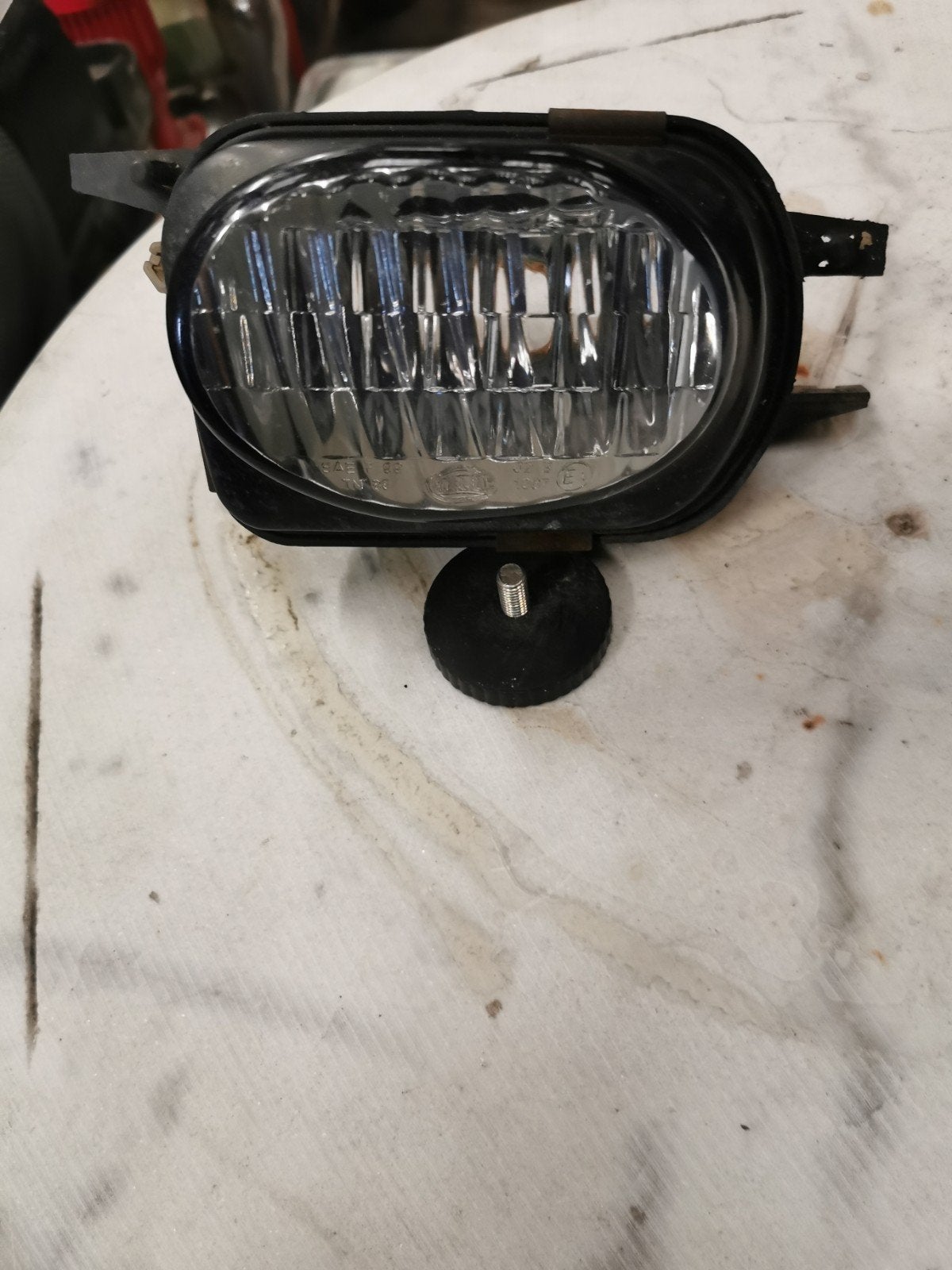 Originele mistlamp Mercedes C-klasse W203 AMG, Auto-onderdelen, Gebruikt, Voor, Mercedes-Benz, Ophalen of Verzenden
