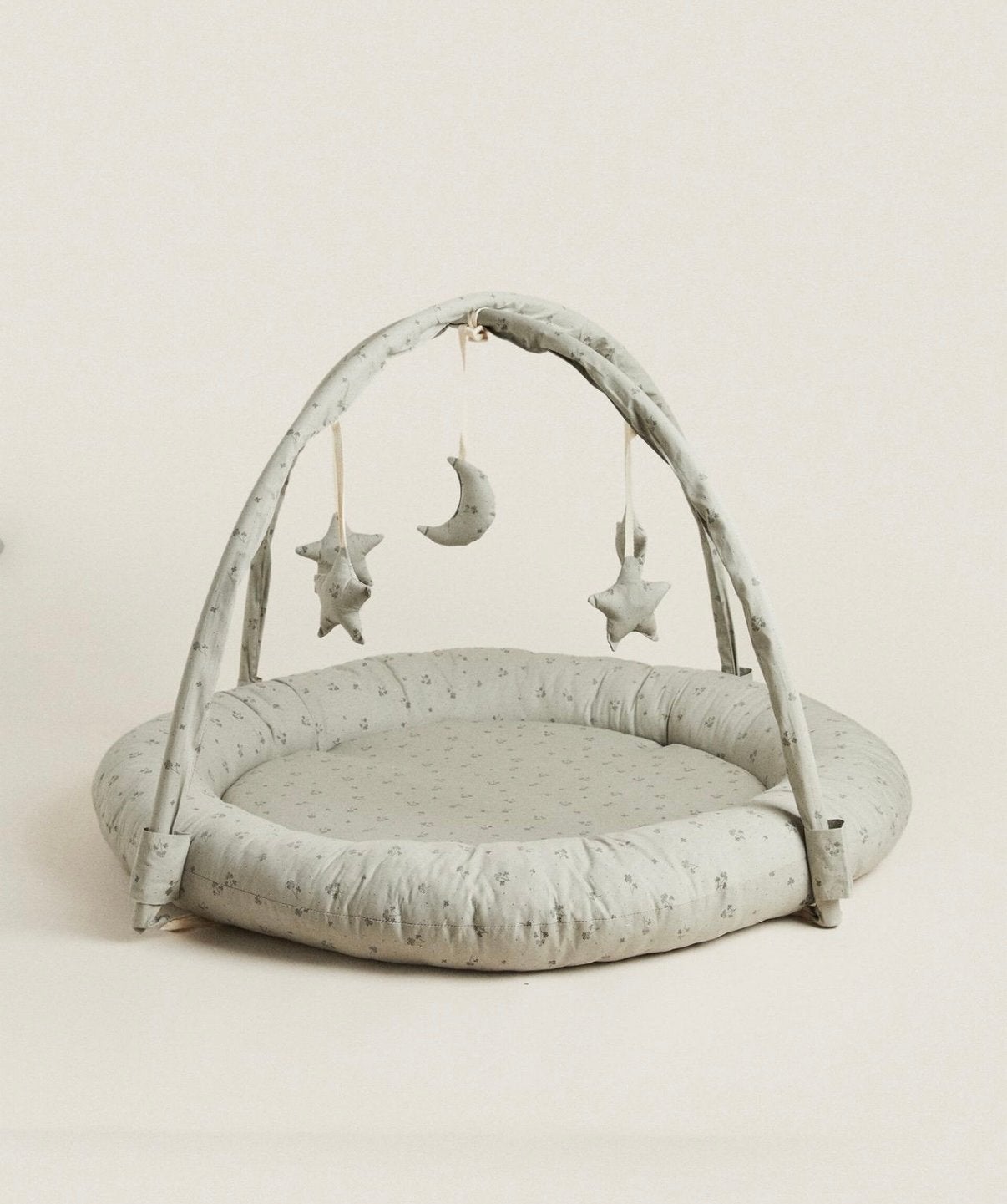 Zara Babygym met speelkleed en mobiel - Sterren & Maan, Ophalen, Zo goed als nieuw, Babygym