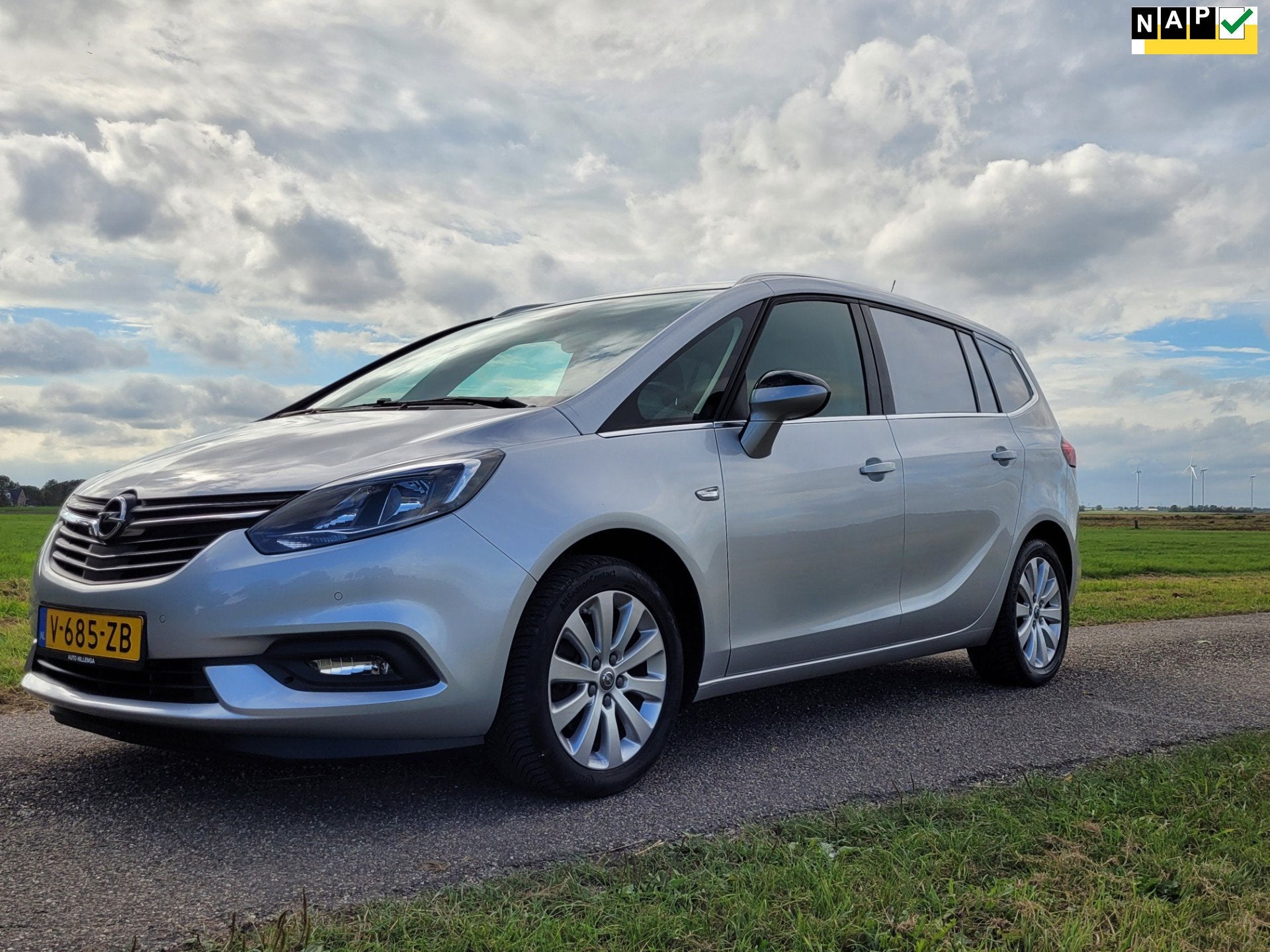 Opel ZAFIRA TOURER, Auto's, Voorwielaandrijving, 136 pk, Gebruikt, Euro 6