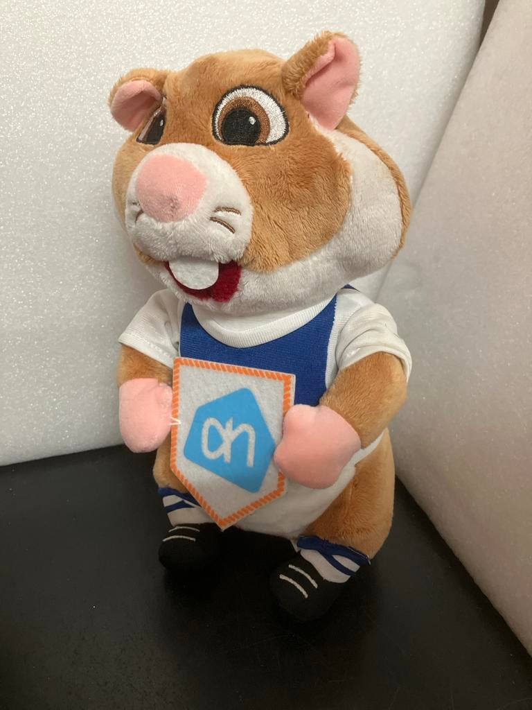 Hamster knuffel van Albert Heijn, Albert Heijn, Hamster, Ophalen of Verzenden, Zo goed als nieuw