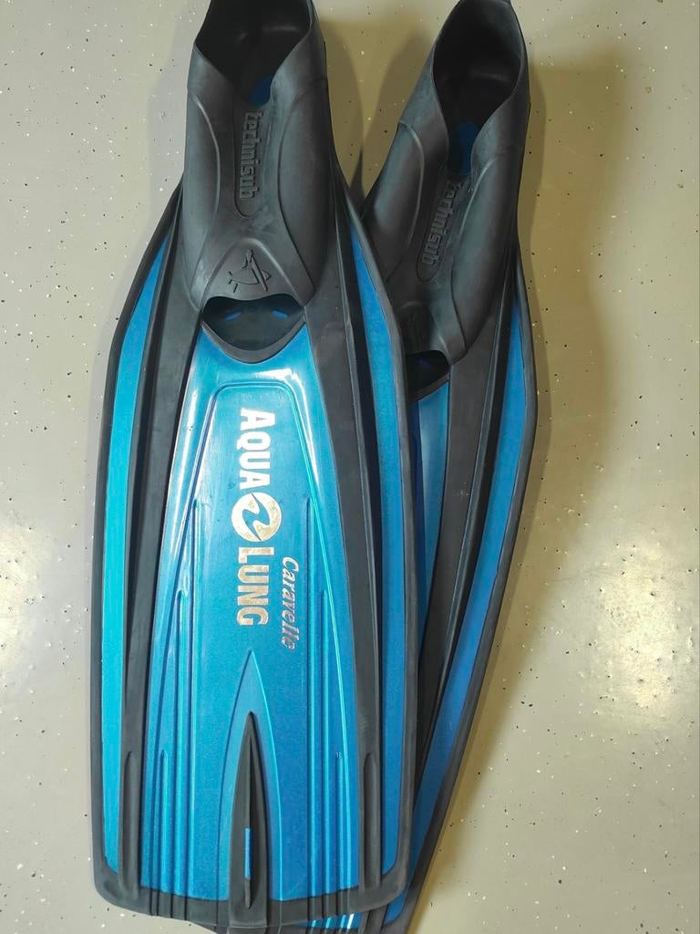 Aqualung zwem duikvinnen maat 40/41, Ophalen of Verzenden, Zo goed als nieuw, Snorkelvinnen