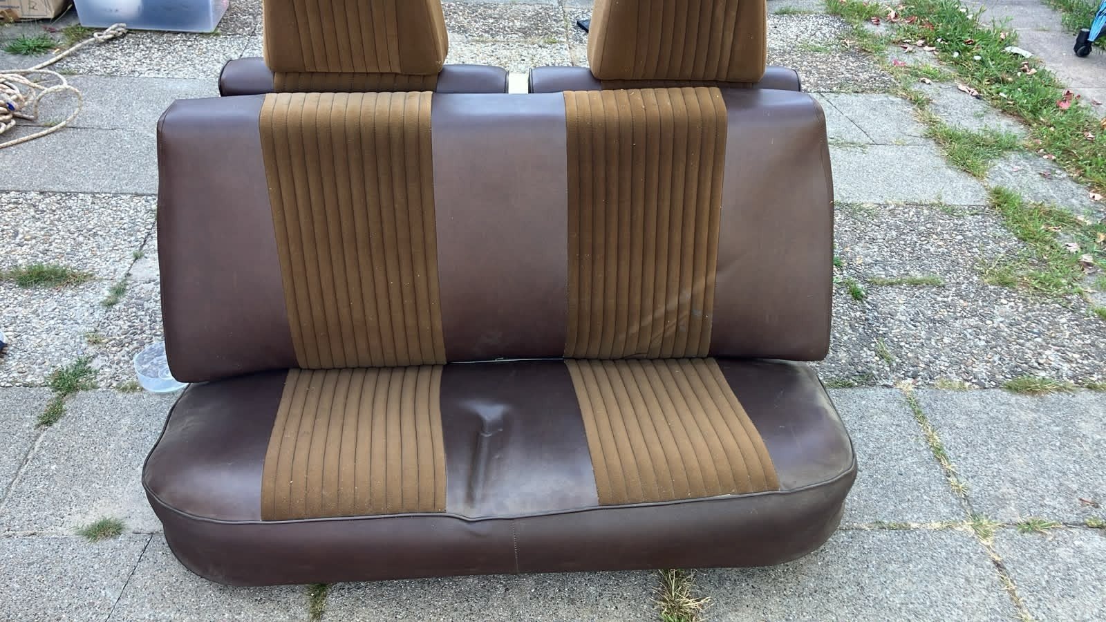 Zeer net skai,stof interieur Peugeot 204, panelen etcc, Auto-onderdelen, Ophalen, Gebruikt, Nb, Nb