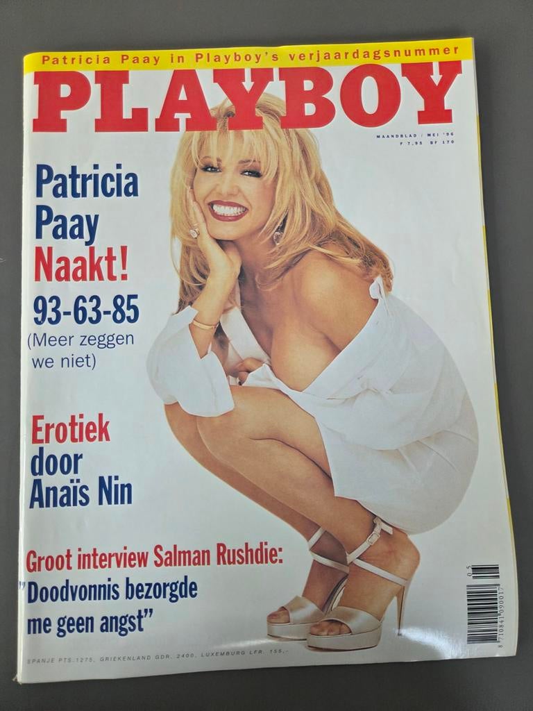 Playboy Magazine Mei '96 - Patricia Paay Verjaardagsnummer, Ophalen of Verzenden, Gelezen, Overige typen