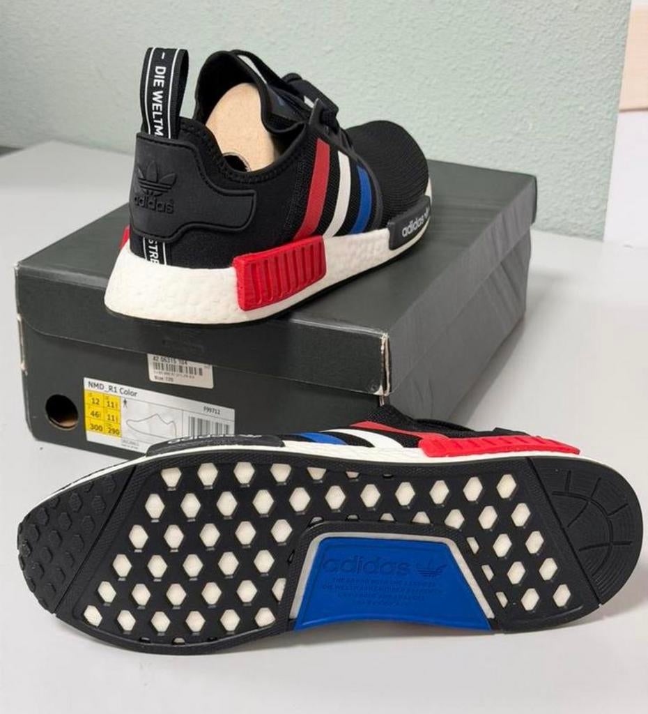 Original Mens 46 Adidas NMD_R1 Color NMD R1 Sneakers F99712, Zwart, Nieuw, Ophalen of Verzenden, Sneakers of Gympen