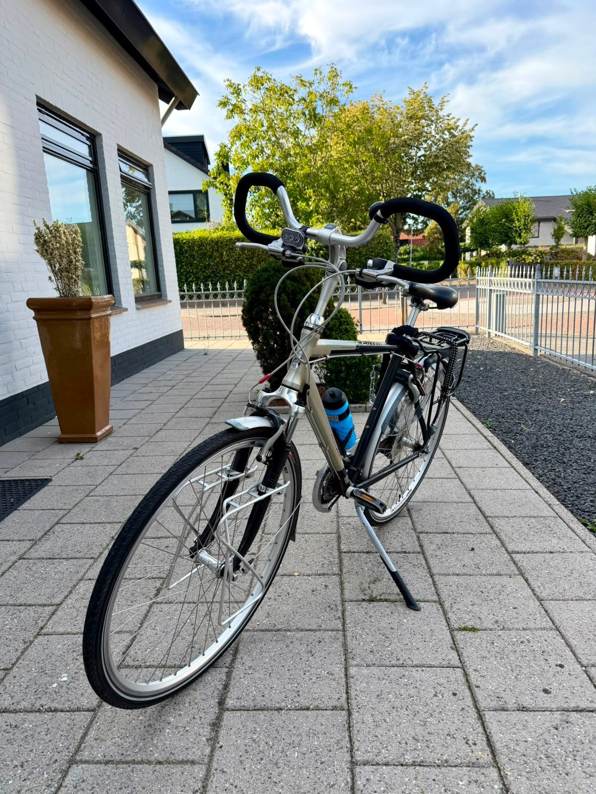 Gazelle medeo trekking herenfiets - frame 57cm, Fietsen en Brommers, Fietsen | Heren | Herenfietsen, Ophalen, Versnellingen, Zo goed als nieuw