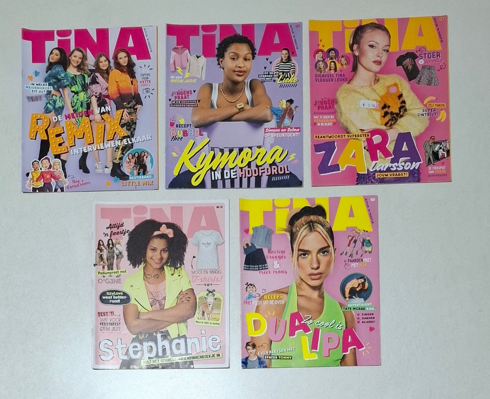 Tina setje nr 5 - Goede staat tot ZGAN, Ophalen of Verzenden