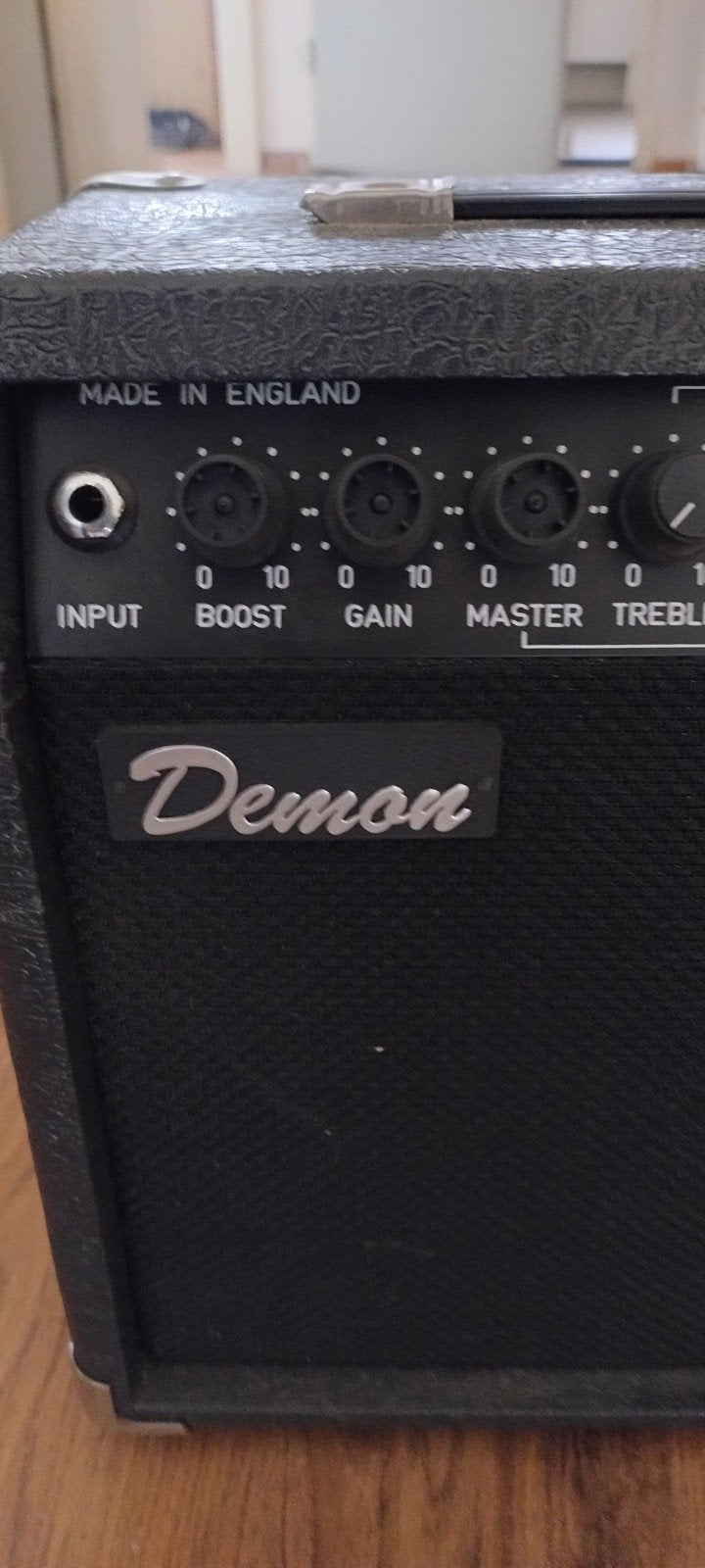 Demon gitaarversterker - Made in England, Ophalen of Verzenden, Gebruikt, Minder dan 50 watt