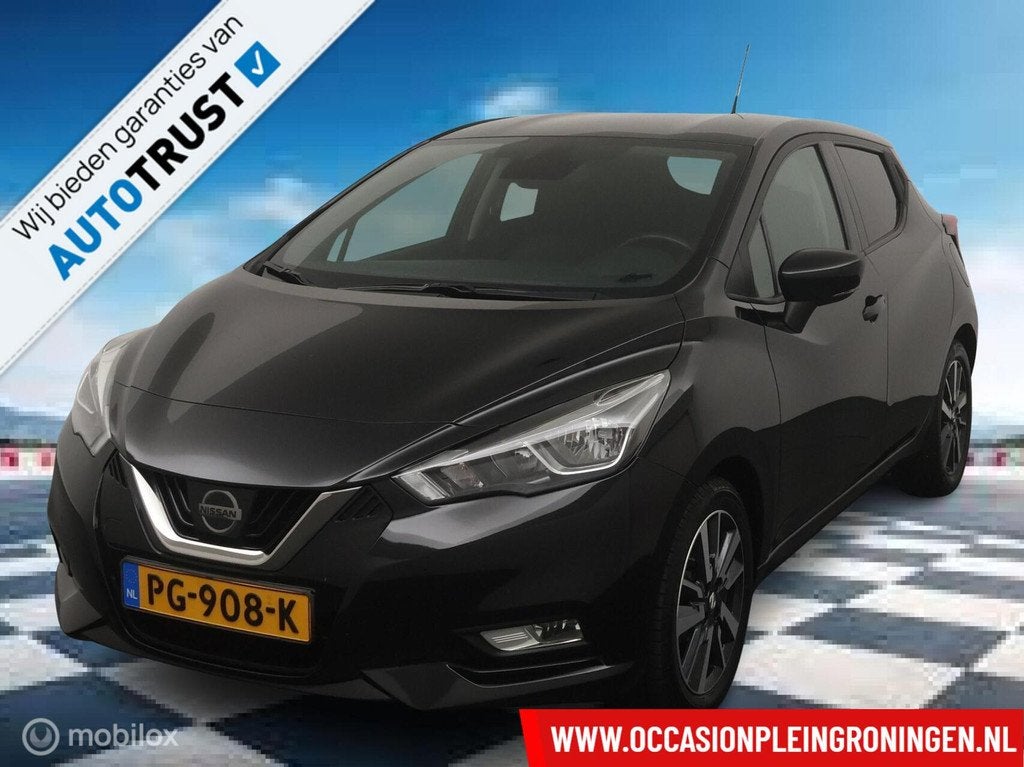 Nissan Micra 0.9 IG-T N-Connecta, Voorwielaandrijving, 898 cc, Stof, 525 kg