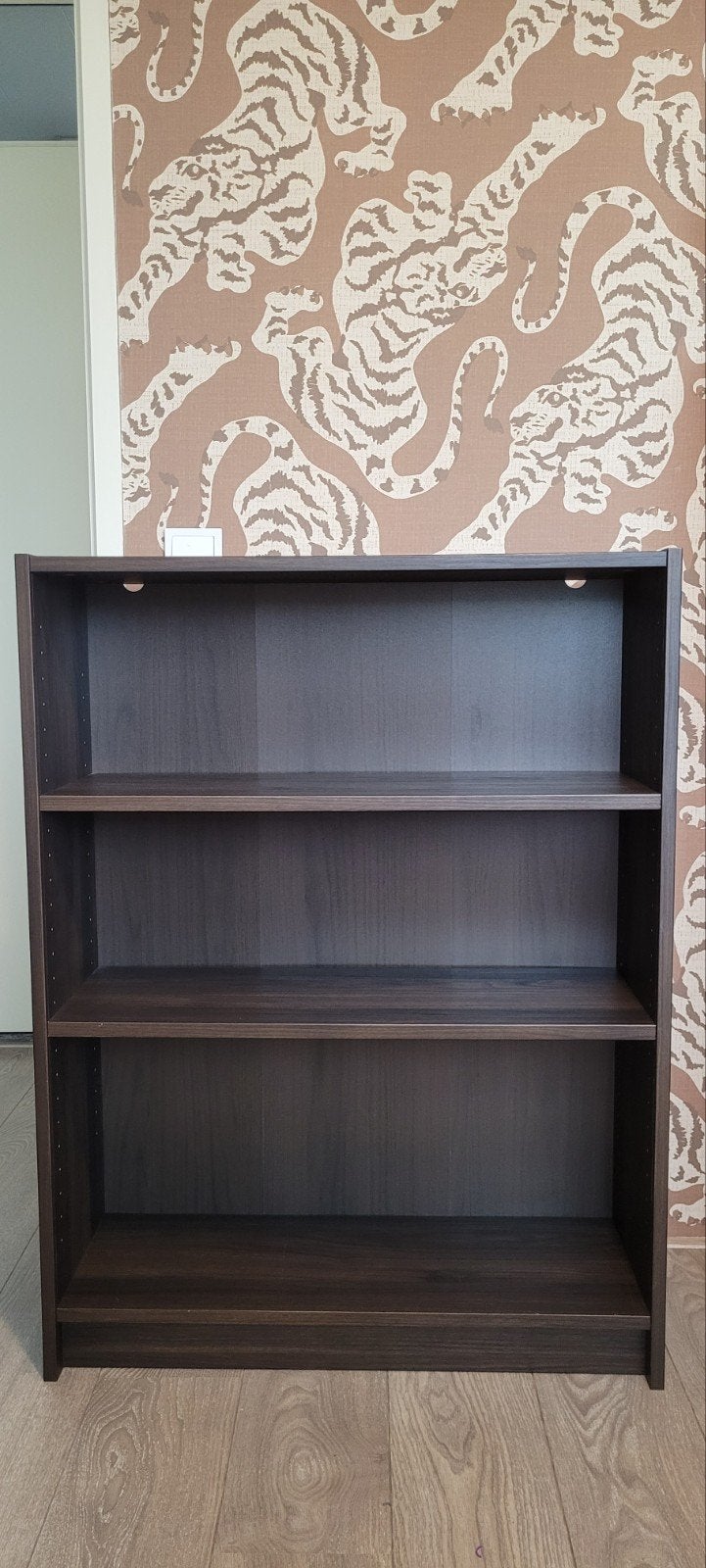 billy boekenkast ikea donker eiken, Ophalen, Gebruikt, 25 tot 50 cm, 50 tot 100 cm