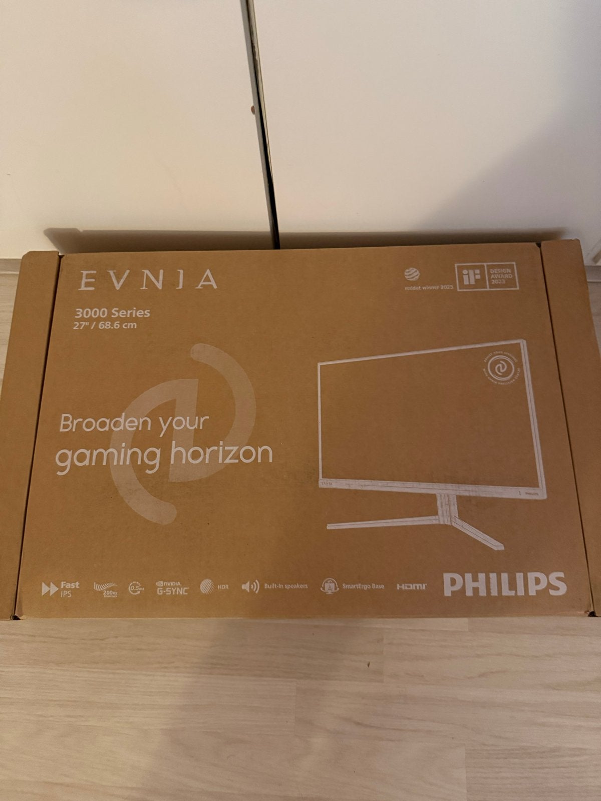 Philips Evnia 3000 Series Gaming Monitor 27 inch, Ophalen, Zo goed als nieuw, 61 t/m 100 Hz, Gaming