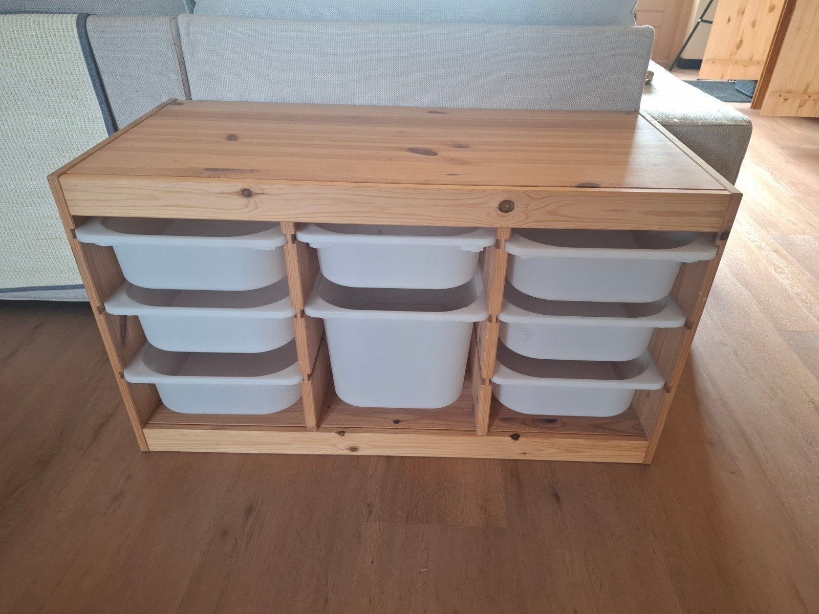 IKEA Trofast kast (incl. 9 bakken), Ophalen, Zo goed als nieuw, Kast