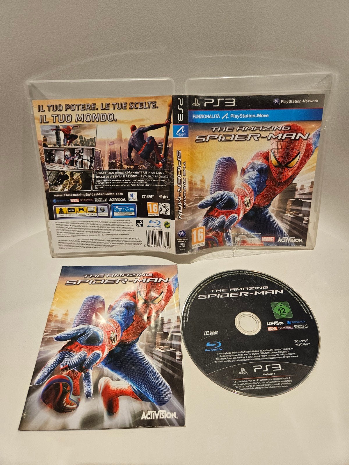 The Amazing Spiderman PS3, Avontuur en Actie, 1 speler, Ophalen of Verzenden, Zo goed als nieuw