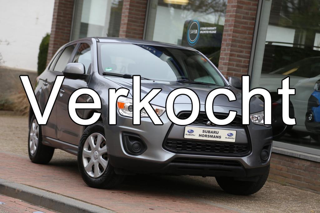 Mitsubishi ASX 1.6 ClearTec Entry (bj 2015), Auto's, Mitsubishi, Voorwielaandrijving, Euro 5, Gebruikt, 4 cilinders