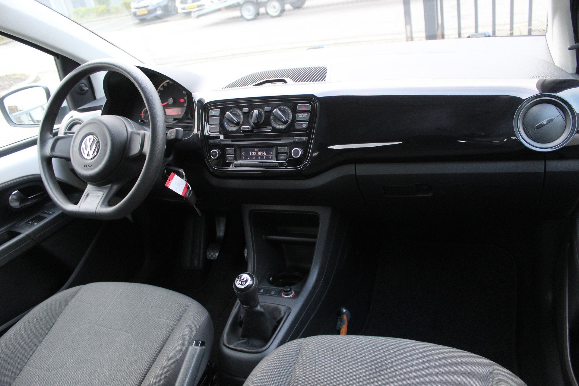 Volkswagen up! 1.0 move up! BlueMotion Airco/Ramen Elektrisc, Auto's, Voorwielaandrijving, 12 maanden, Stof, Gebruikt