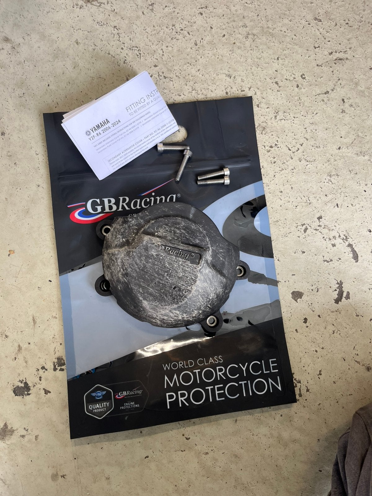 Gb racing cover yamaha R6 2006-2008-2016-2017-2027, Ophalen of Verzenden