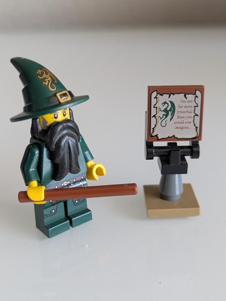 Lego 7955 minifiguur CAS435, Lego, Ophalen of Verzenden, Zo goed als nieuw, Minifiguur