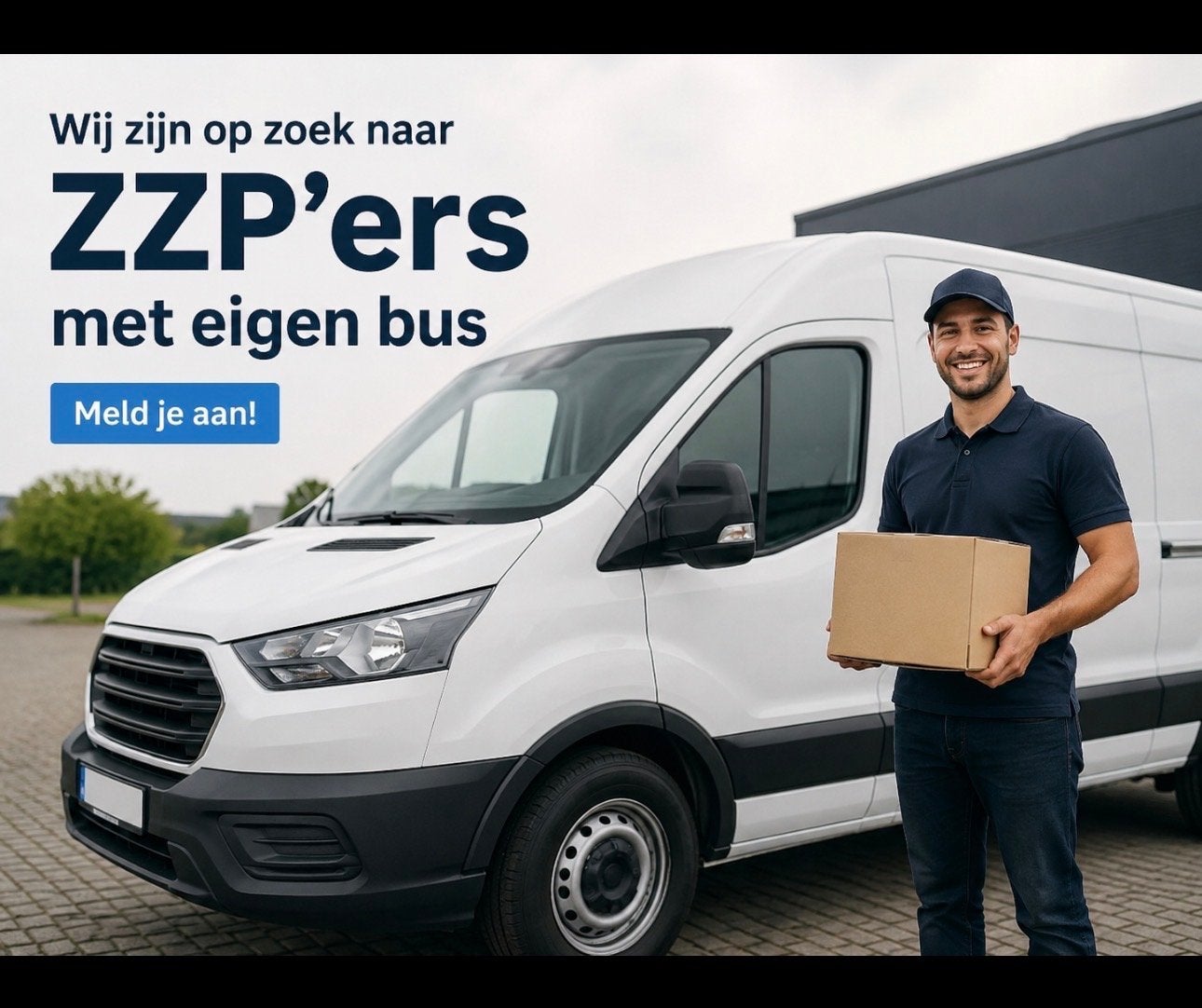 ZZP’rs gezocht voor pakketvervoer, Overige niveaus, Starter, Overige vormen