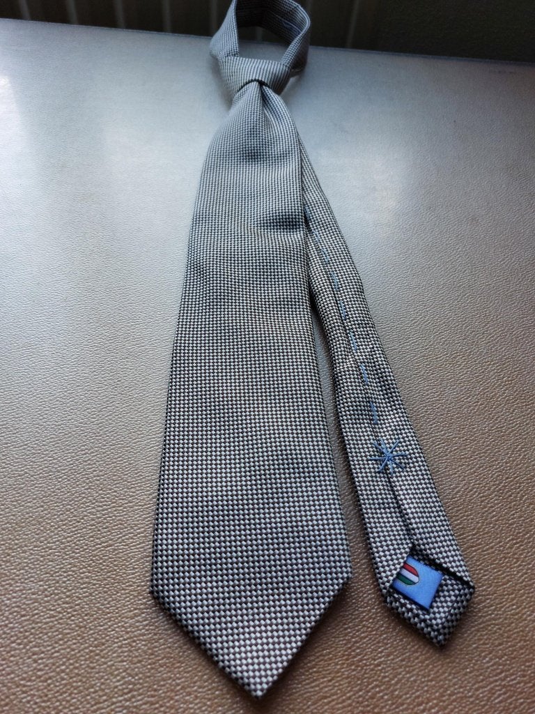 stropdas bruin, Kleding | Heren, Stropdassen, Ophalen of Verzenden, Zo goed als nieuw, Bruin, Met patroon