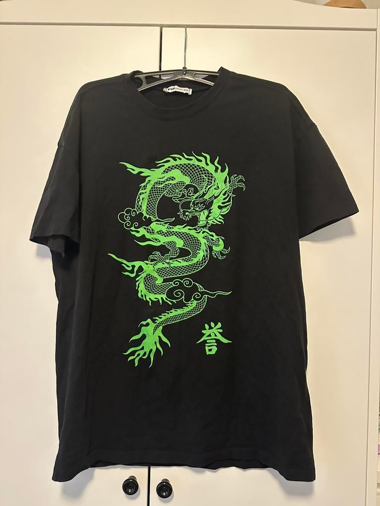 Oversized t-shirt, Zwart, Ophalen of Verzenden, Korte mouw, Maat 34 (XS) of kleiner