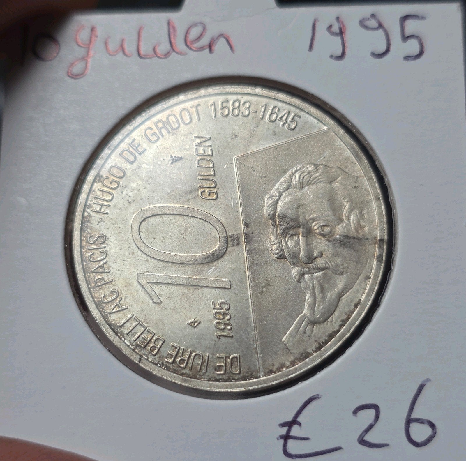 10 gulden 1995 Nederland, Verzenden, Koningin Beatrix, Zilver, Losse munt