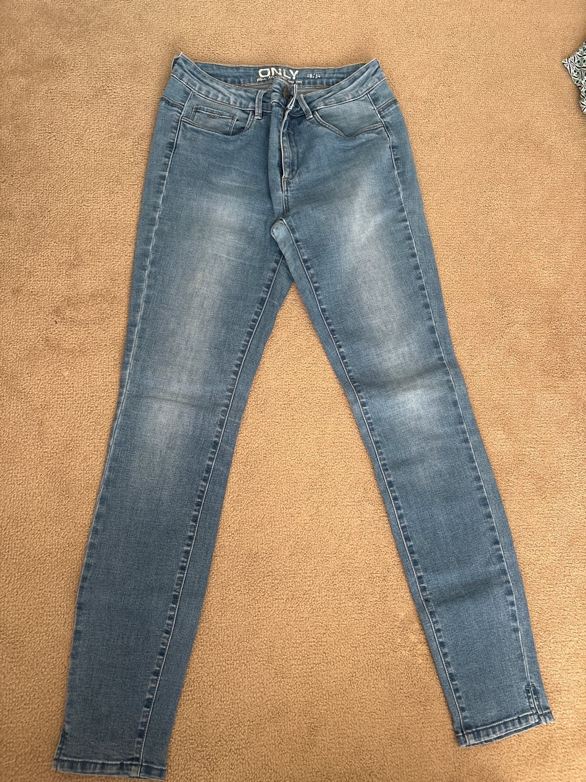 ONLY Jeans - Blauw - Maat W28/L34, Ophalen of Verzenden, Gedragen, Blauw, W28 - W29 (confectie 36)