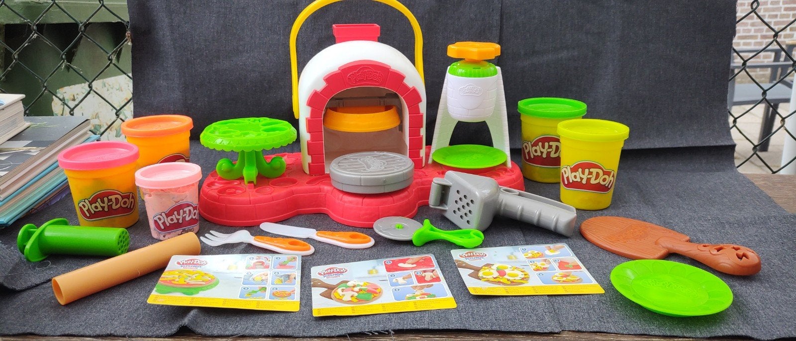 Play-Doh pizza oven klei, Ophalen of Verzenden, Zo goed als nieuw
