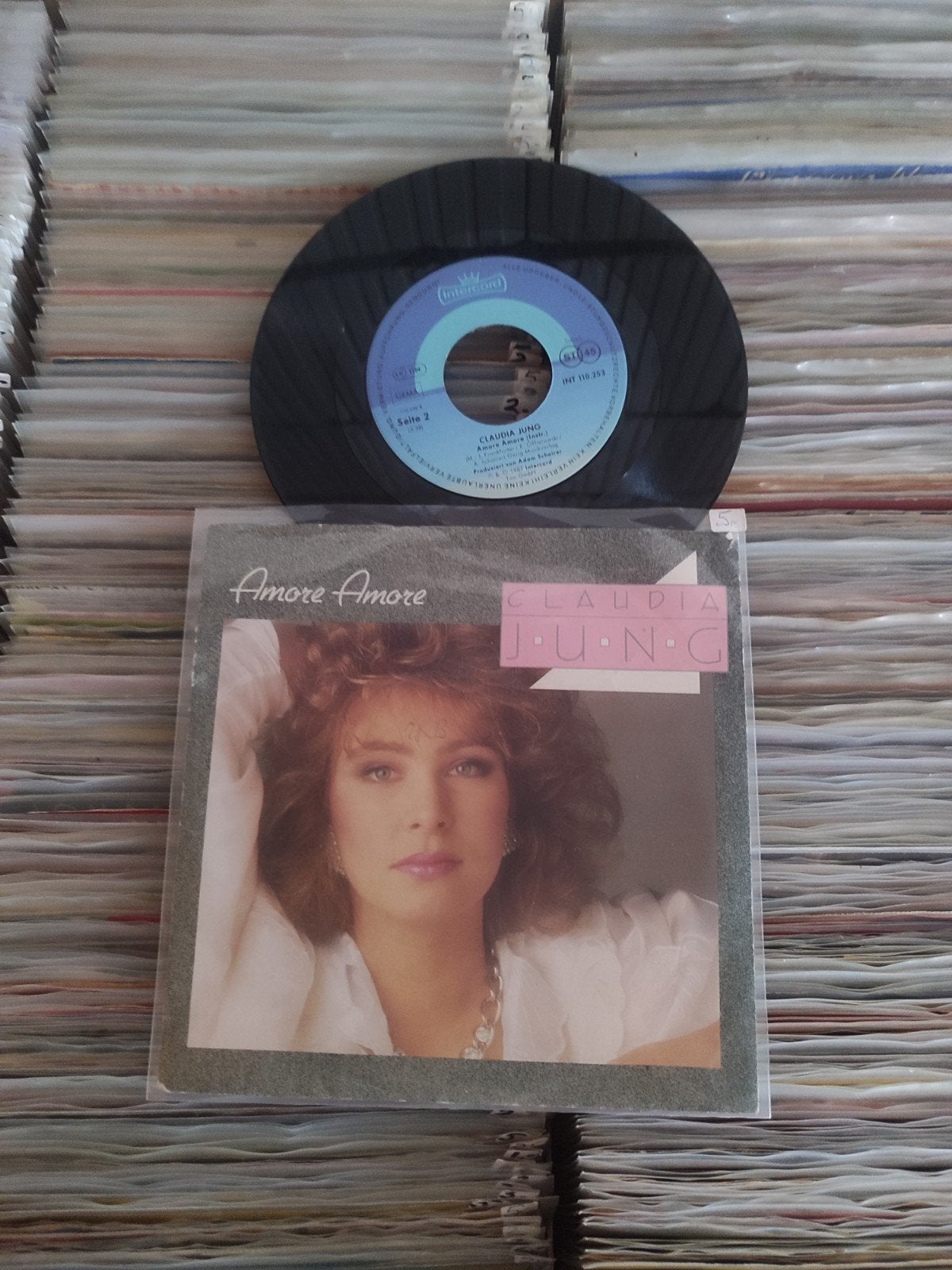 Claudia jung amore amore, Ophalen of Verzenden, Gebruikt, Pop