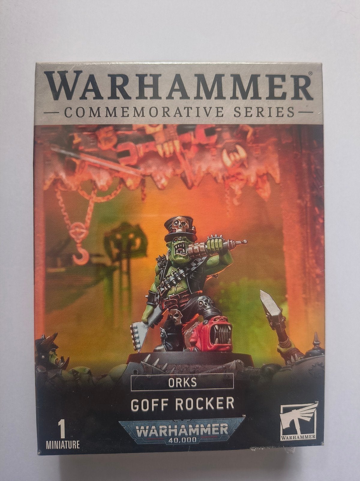 Warhammer commemorative series - Goff Rocker, Hobby en Vrije tijd, Wargaming, Ophalen of Verzenden, Nieuw, Warhammer