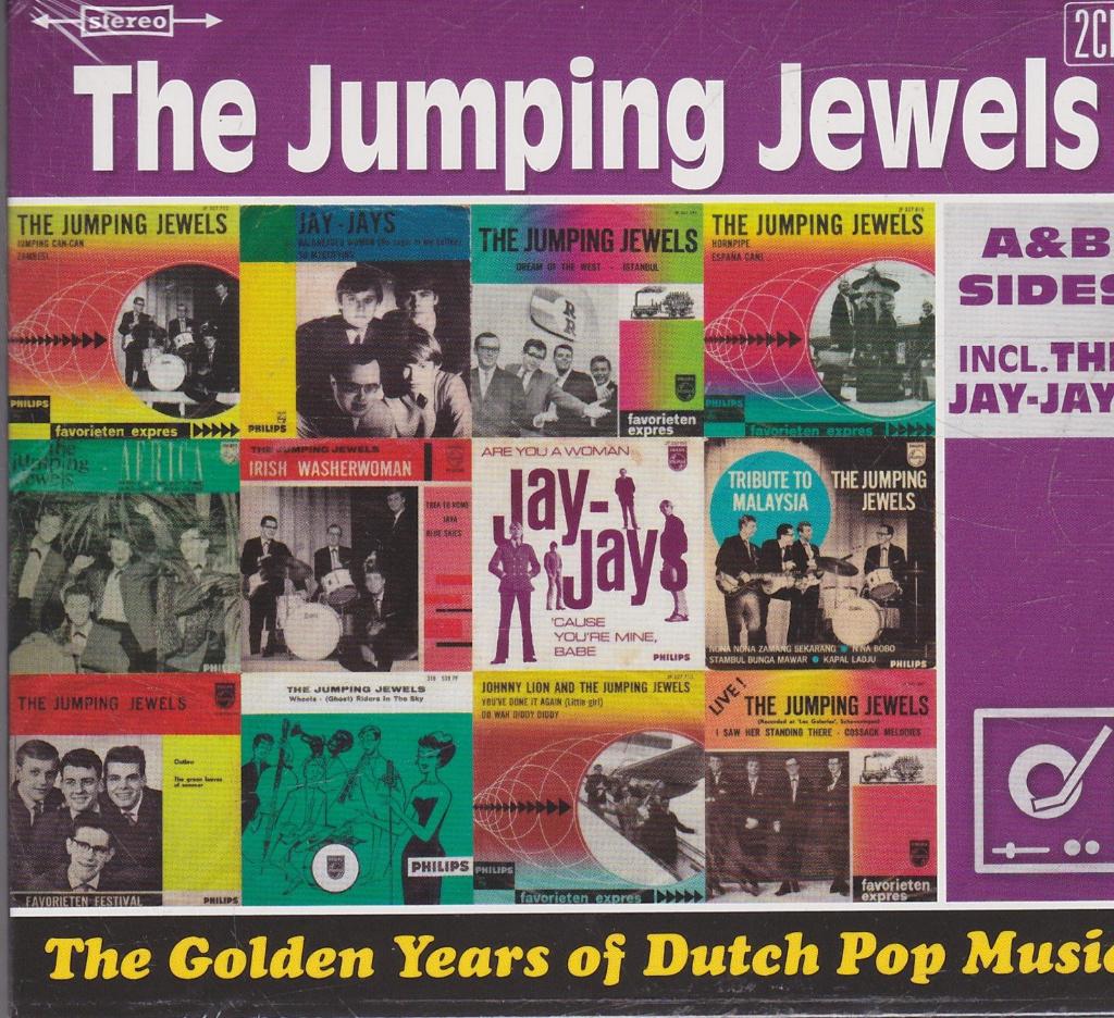 The Jumping Jewels Gold Years of Dutch Pop Music (2 cd set ), Cd's en Dvd's, Verzenden, Zo goed als nieuw, Levenslied of Smartlap
