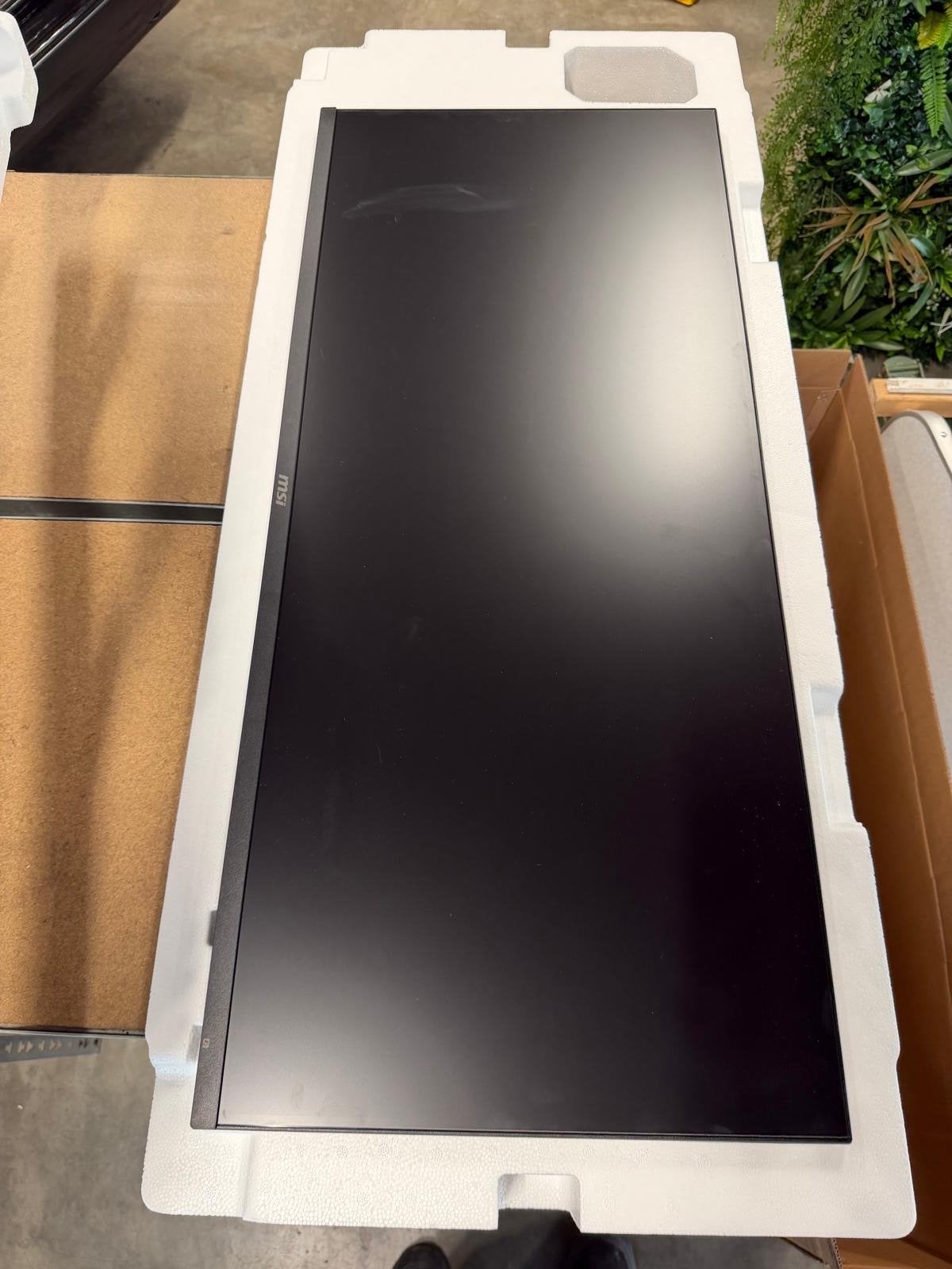 MSI MAG 401QR UWQHD Gaming Monitor - 40 inch, 155Hz IPS, IPS, Zo goed als nieuw, Onbekend, Overige resoluties